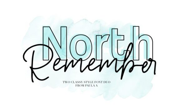 North Remember Duo Font: Fonts Free Download North Remember Duo Font - Featured Image