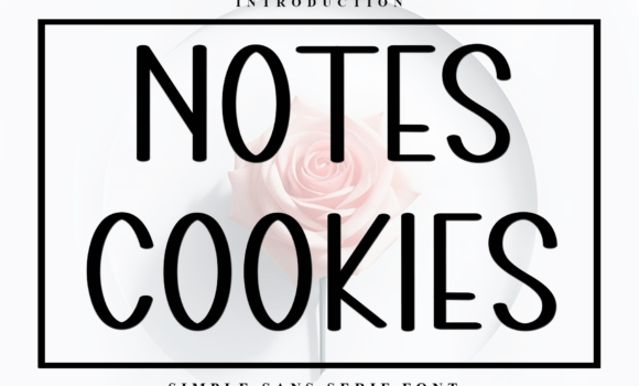 Notes Cookies Font: Fonts Free Download Notes Cookies Font - Featured Image