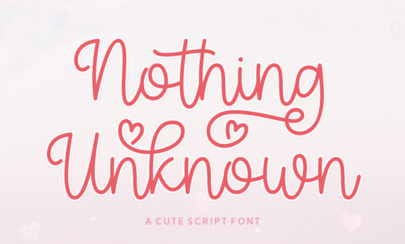 Nothing Unknown Font: Fonts Free Download Nothing Unknown Font - Featured Image