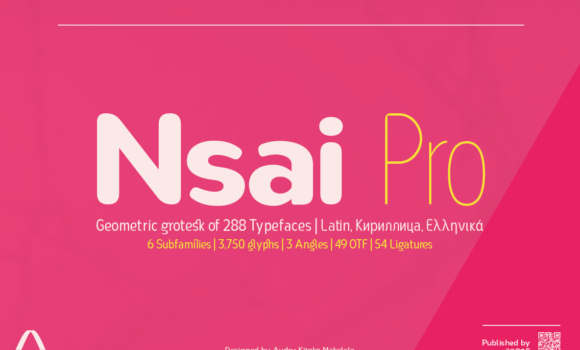 Nsai Pro Rounded Font - Featured Image