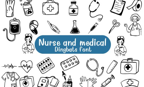 Nurse and Medical Font: Fonts Free Download Nurse and Medical Font - Featured Image