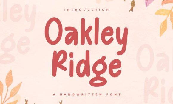Oakley Ridge Font: Fonts Free Download Oakley Ridge Font - Featured Image