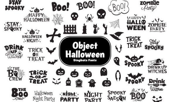 Object Halloween Font: Fonts Free Download Object Halloween Font - Featured Image