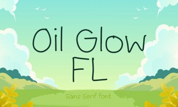 Oil Glow Fl Font: Fonts Free Download Oil Glow Fl Font - Featured Image