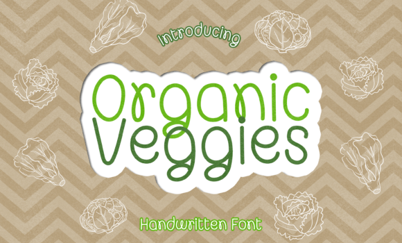 Organic Veggies Font: Fonts Free Download Organic Veggies Font - Featured Image