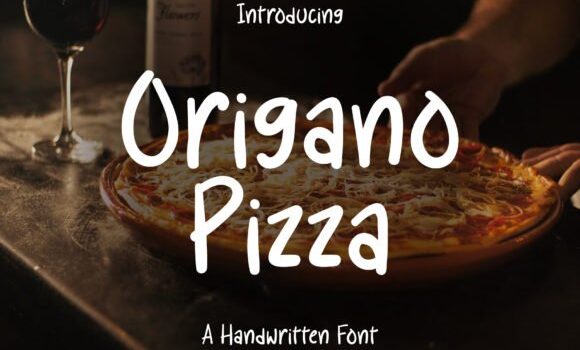 Origano Pizza Font - Featured Image