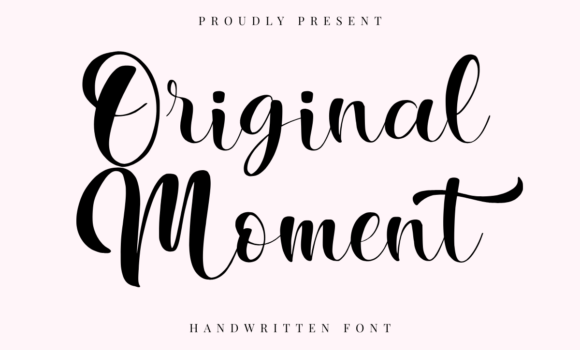 Original Moment Font: Fonts Free Download Original Moment Font - Featured Image