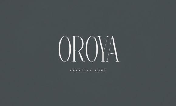 Oroya Font: Fonts Free Download Oroya Font - Featured Image