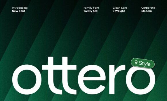 Ottero Font: Fonts Free Download Ottero Font - Featured Image