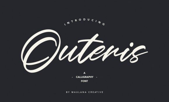 Outeris Font: Fonts Free Download Outeris Font - Featured Image