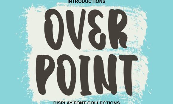Over Point Font: Fonts Free Download Over Point Font - Featured Image
