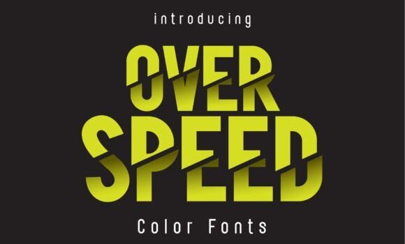 Over Speed Font: Fonts Free Download Over Speed Font - Featured Image