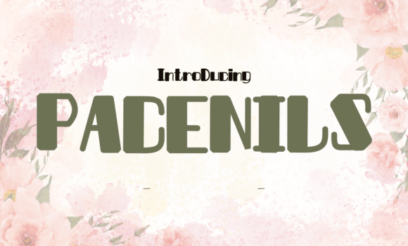 Pacenils Font: Fonts Free Download Pacenils Font - Featured Image