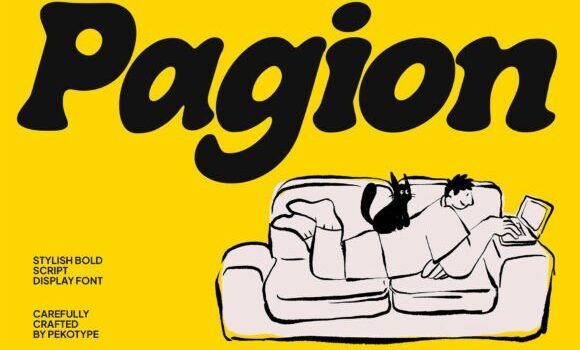 Pagion Font: Fonts Free Download Pagion Font - Featured Image