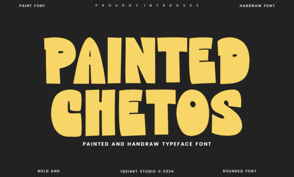 Painted Chetos Font: Fonts Free Download Painted Chetos Font - Featured Image