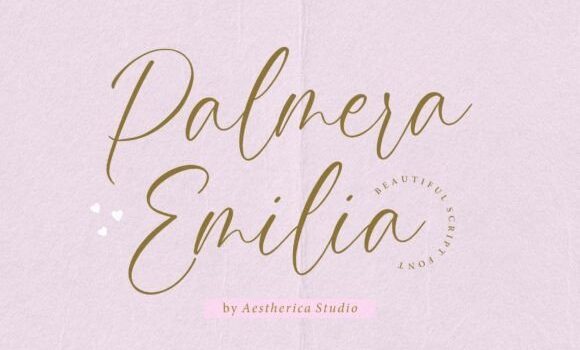 Palmera Emilia Font: Fonts Free Download Palmera Emilia Font - Featured Image
