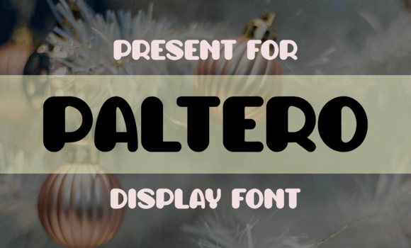Paltero Font: Fonts Free Download Paltero Font - Featured Image