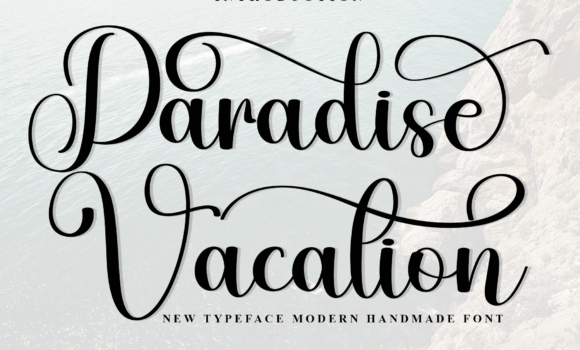 Paradise Vacation Font: Fonts Free Download Paradise Vacation Font - Featured Image