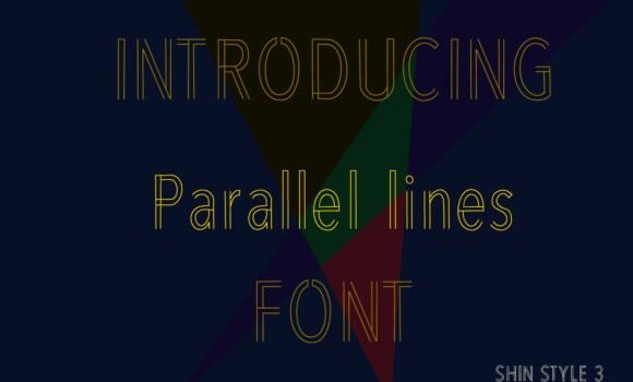 Parallel Lines Font: Fonts Free Download Parallel Lines Font - Featured Image