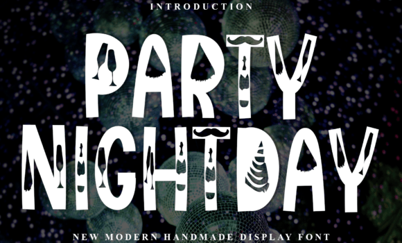 Party Nightday Font - Featured Image