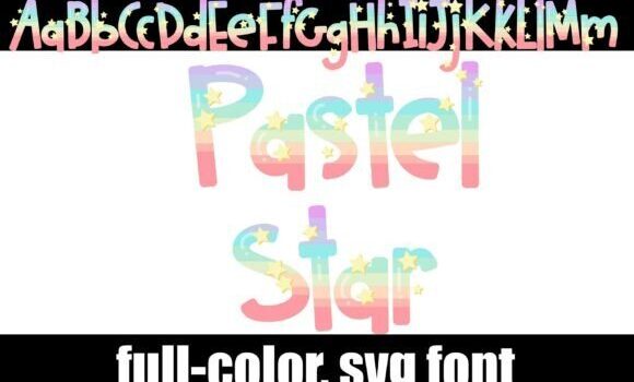 Pastel Star Font: Fonts Free Download Pastel Star Font - Featured Image