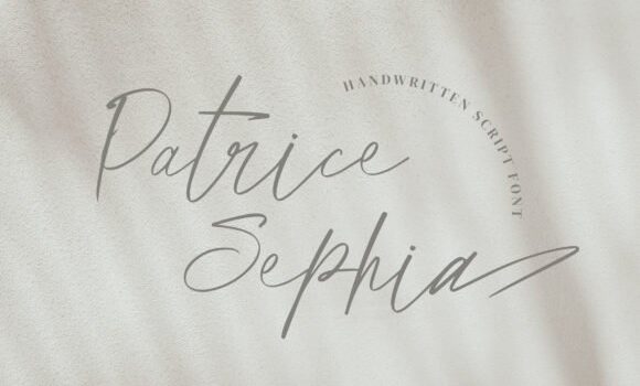Patrice Sephia Font - Featured Image