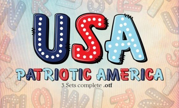 Patriotic America Font: Fonts Free Download Patriotic America Font - Featured Image