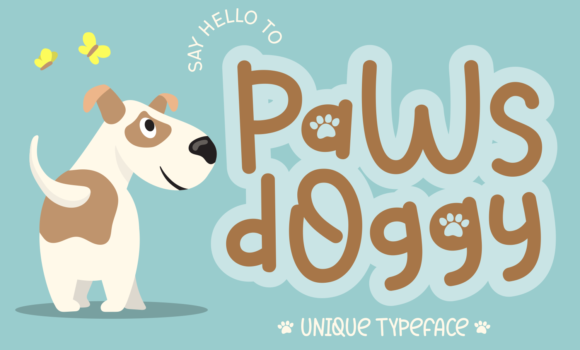 Paws Doggy Font: Fonts Free Download Paws Doggy Font - Featured Image