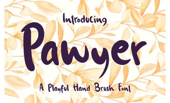 Pawyer Font - Featured Image