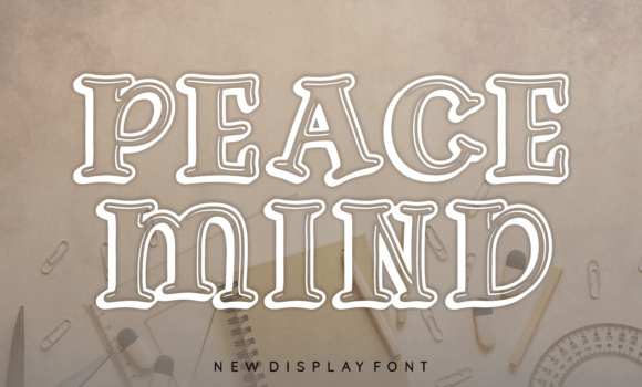 Peace Mind Font: Fonts Free Download Peace Mind Font - Featured Image