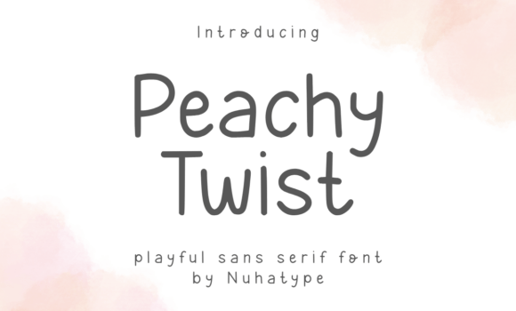 Peachy Twist Font: Fonts Free Download Peachy Twist Font - Featured Image
