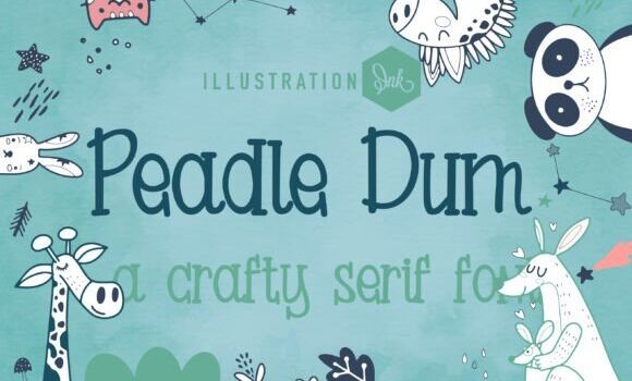 Peadle Dum Font: Fonts Free Download Peadle Dum Font - Featured Image