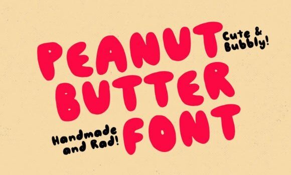 Peanut Butter Font Font: Fonts Free Download Peanut Butter Font Font - Featured Image