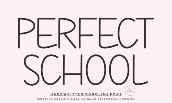 Perfect School Font: Fonts Free Download Perfect School Font - Featured Image