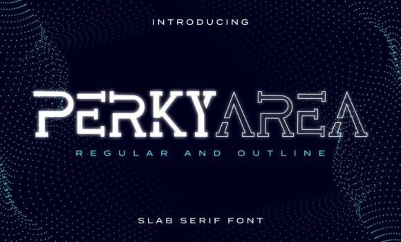 Perky Area Font: Fonts Free Download Perky Area Font - Featured Image