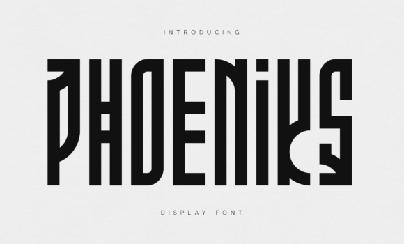 Phoeniks Font: Fonts Free Download Phoeniks Font - Featured Image