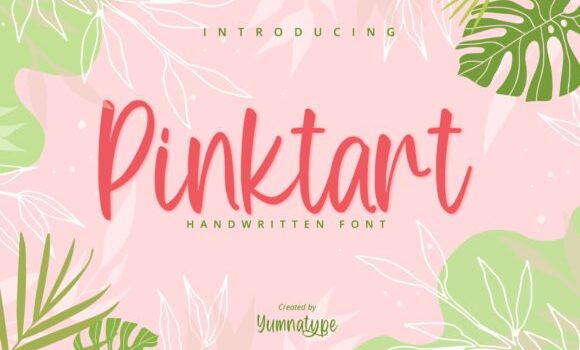 Pinktart Font: Fonts Free Download Pinktart Font - Featured Image