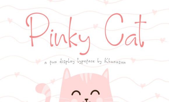 Pinky Cat Font: Fonts Free Download Pinky Cat Font - Featured Image