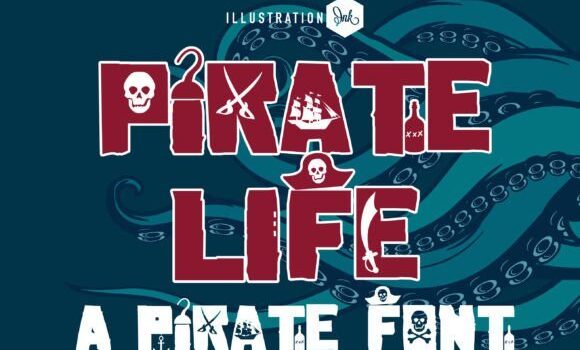 Pirate Life Font - Featured Image
