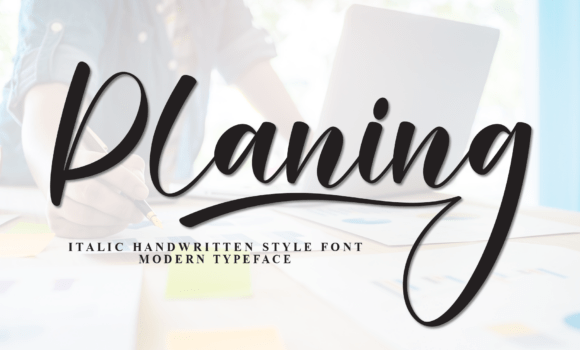 Planing Font: Fonts Free Download Planing Font - Featured Image