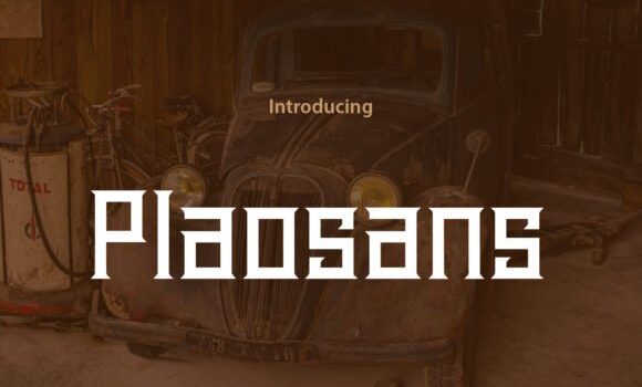 Plaosans Font: Fonts Free Download Plaosans Font - Featured Image