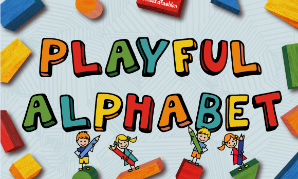 Playful Alphabet Font - Featured Image