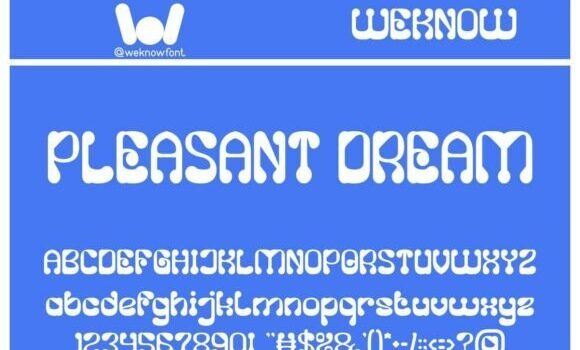 Pleasant Dream Font: Fonts Free Download Pleasant Dream Font - Featured Image
