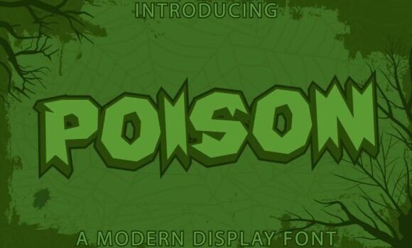 Poison Font: Fonts Free Download Poison Font - Featured Image