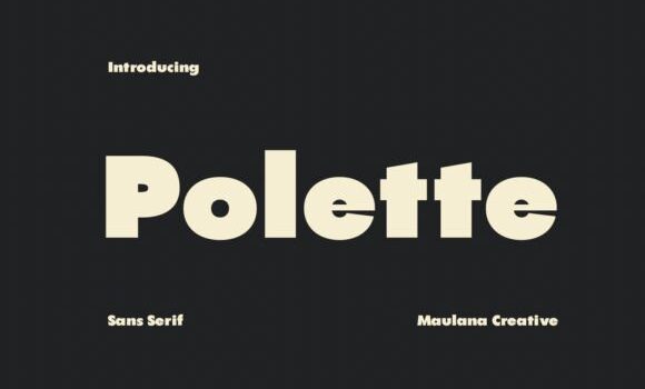 Polette Font: Fonts Free Download Polette Font - Featured Image