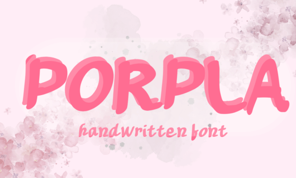 Porpla Font - Featured Image
