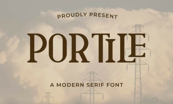 Portile Font - Featured Image