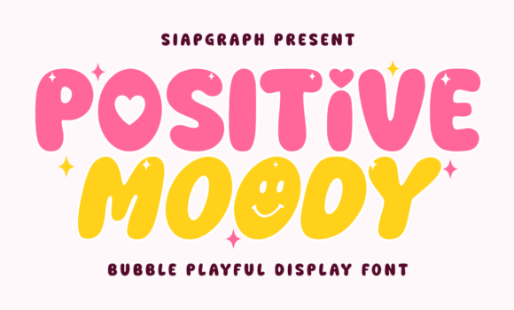 Positive Moody Font: Fonts Free Download Positive Moody Font - Featured Image