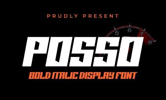 Posso Font: Fonts Free Download Posso Font - Featured Image