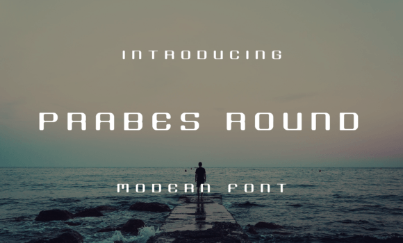 Prabes Round Font - Featured Image
